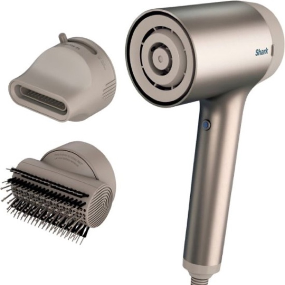 Shark Hair Dryer in Silver